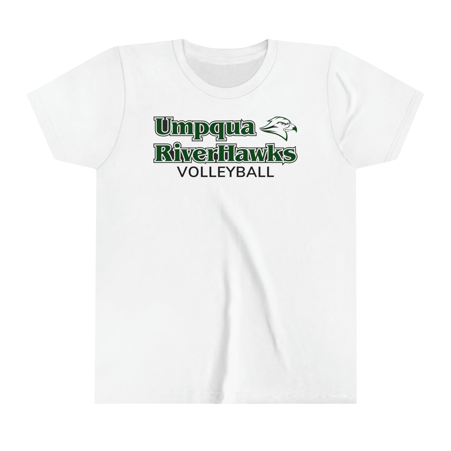 Youth Bella + Canvas Unisex Umpqua RiverHawks Volleyball SS