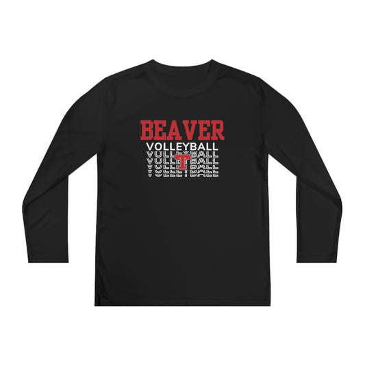 Youth Sport-Tek Beaver Volleyball LS