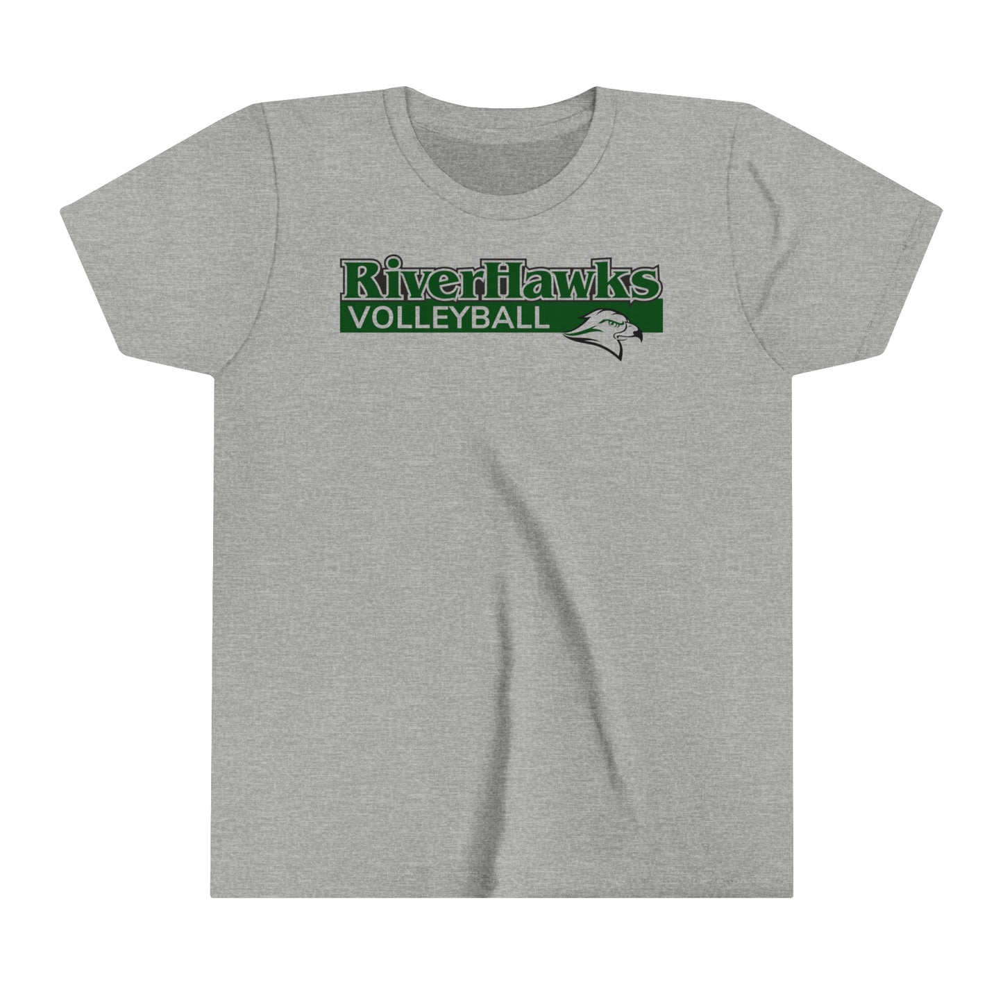 Youth Bella + Canvas Unisex RiverHawks Volleyball SS