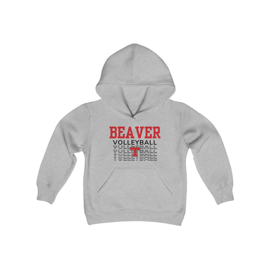 Youth Gildan Beaver Volleyball Hoodie