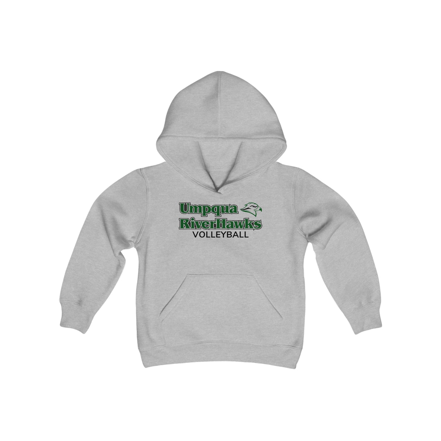 Youth Gildan Unisex Umpqua RiverHawks Volleyball Hoodie