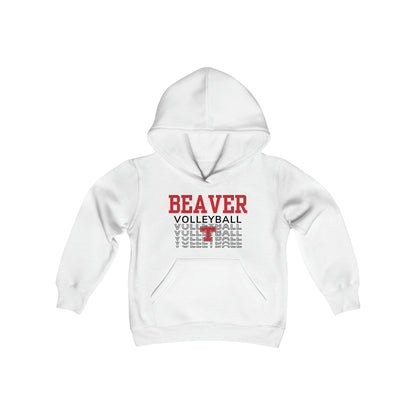 Youth Gildan Beaver Volleyball Hoodie