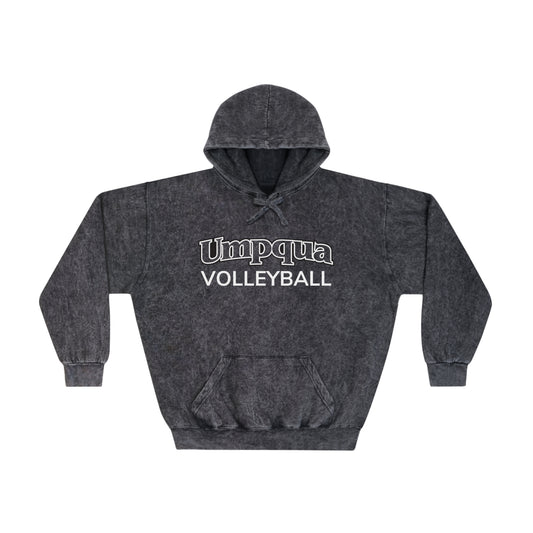 Unisex Mineral Wash Umpqua Volleyball Hoodie