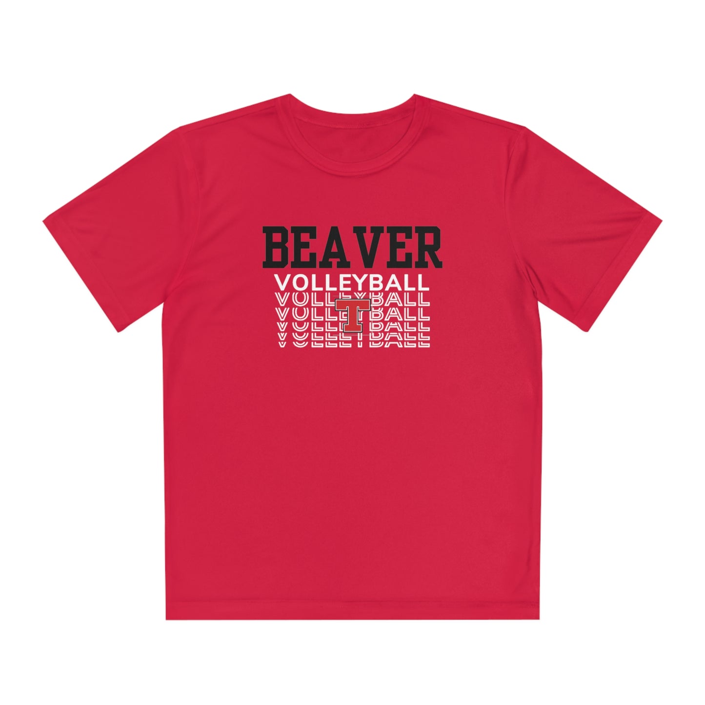 Youth Sport-Tek Beaver Volleyball SS