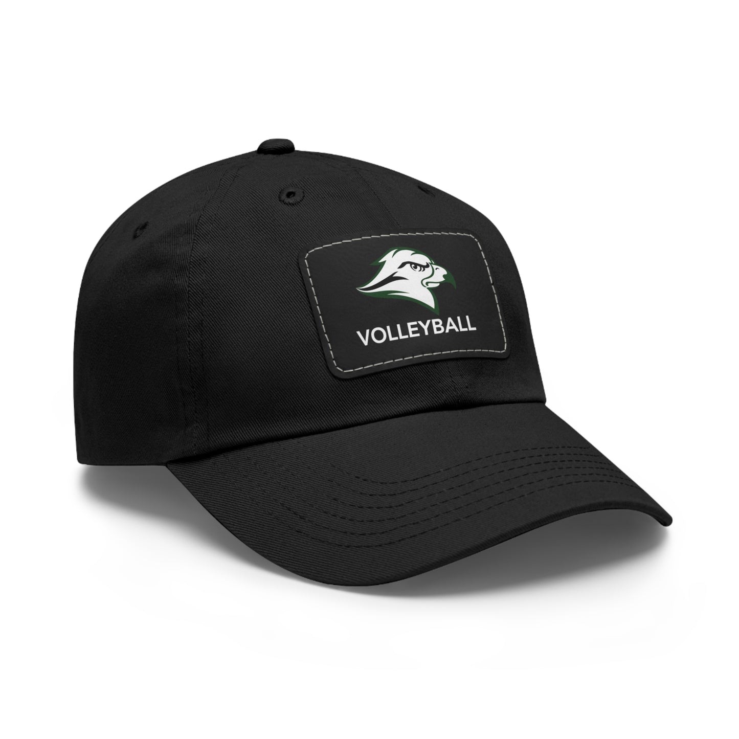 RiverHawk Volleyball Hat w/Rectangle Patch