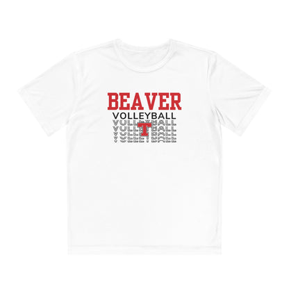 Youth Sport-Tek Beaver Volleyball SS