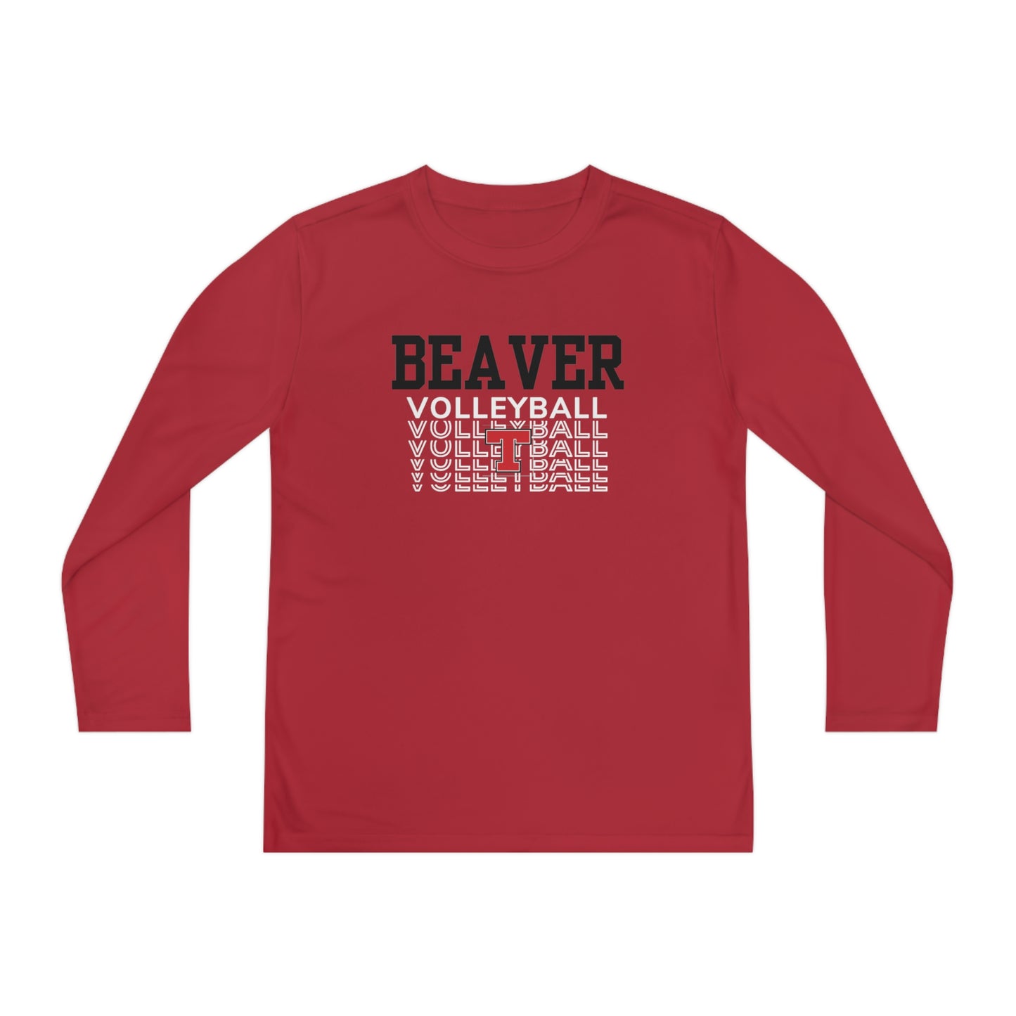 Youth Sport-Tek Beaver Volleyball LS