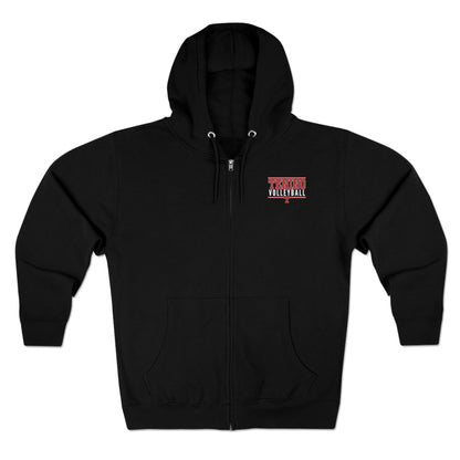 Tenino Volleyball Full Zip Hoodie