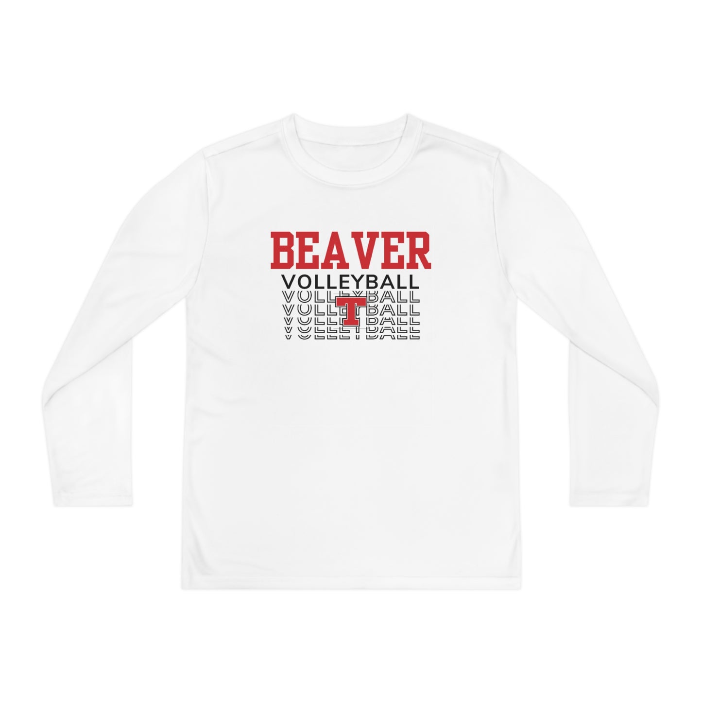 Youth Sport-Tek Beaver Volleyball LS