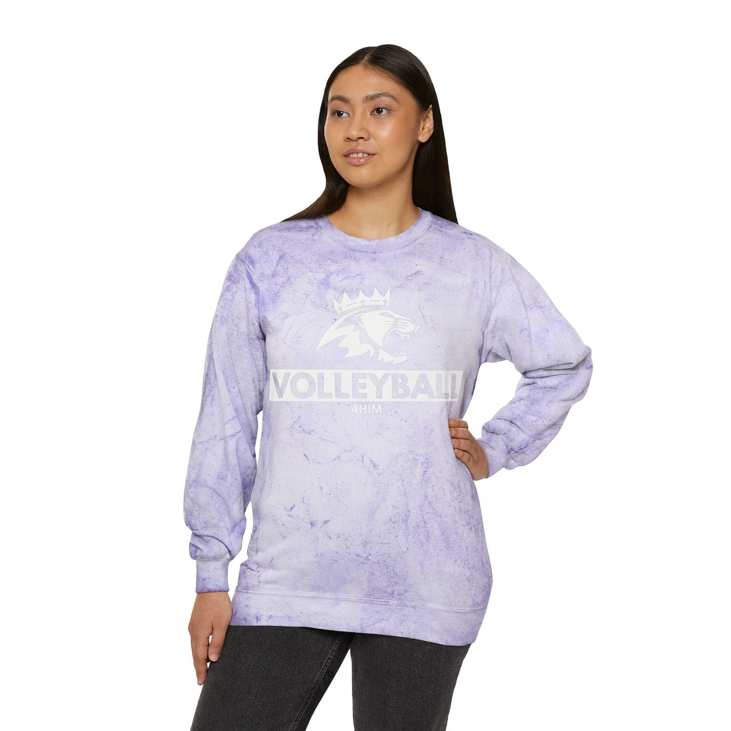 UVC 24' Unisex Color Blast Crewneck