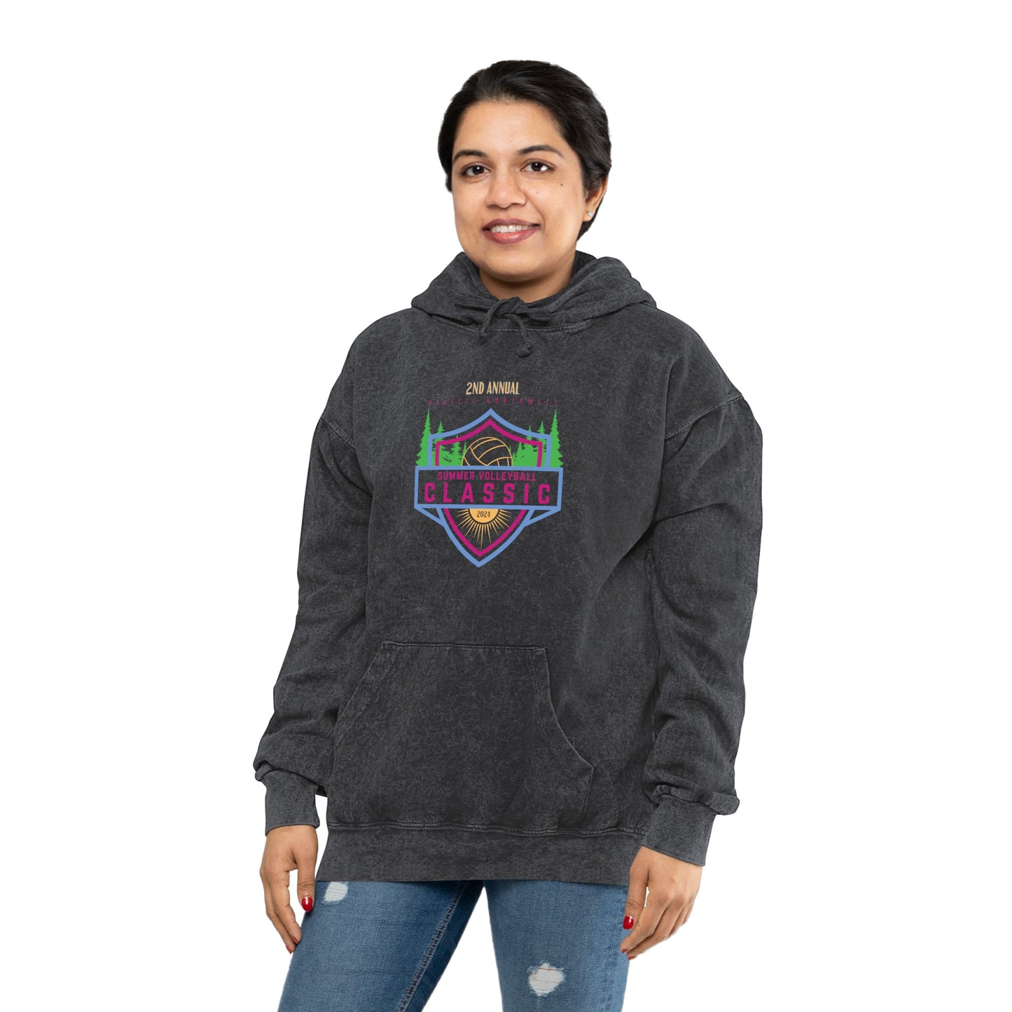 SVC 24' Mineral Wash Unisex Hoodie